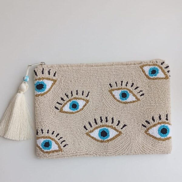 Multi Evil Eye Clutch