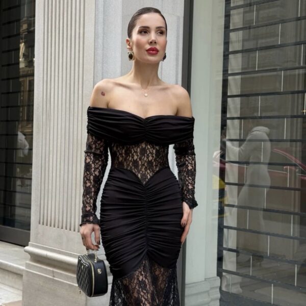 Veloura Lace Gown