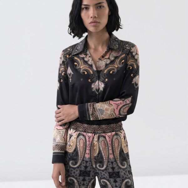 Set mit Paisley-Muster