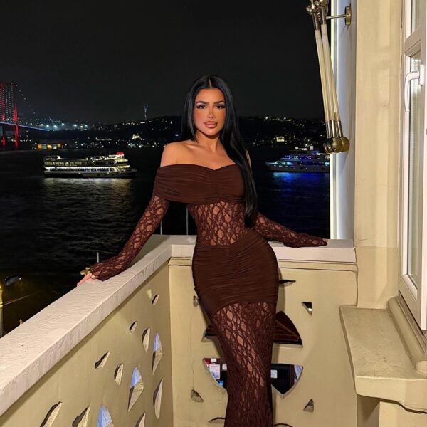Veloura Lace Gown